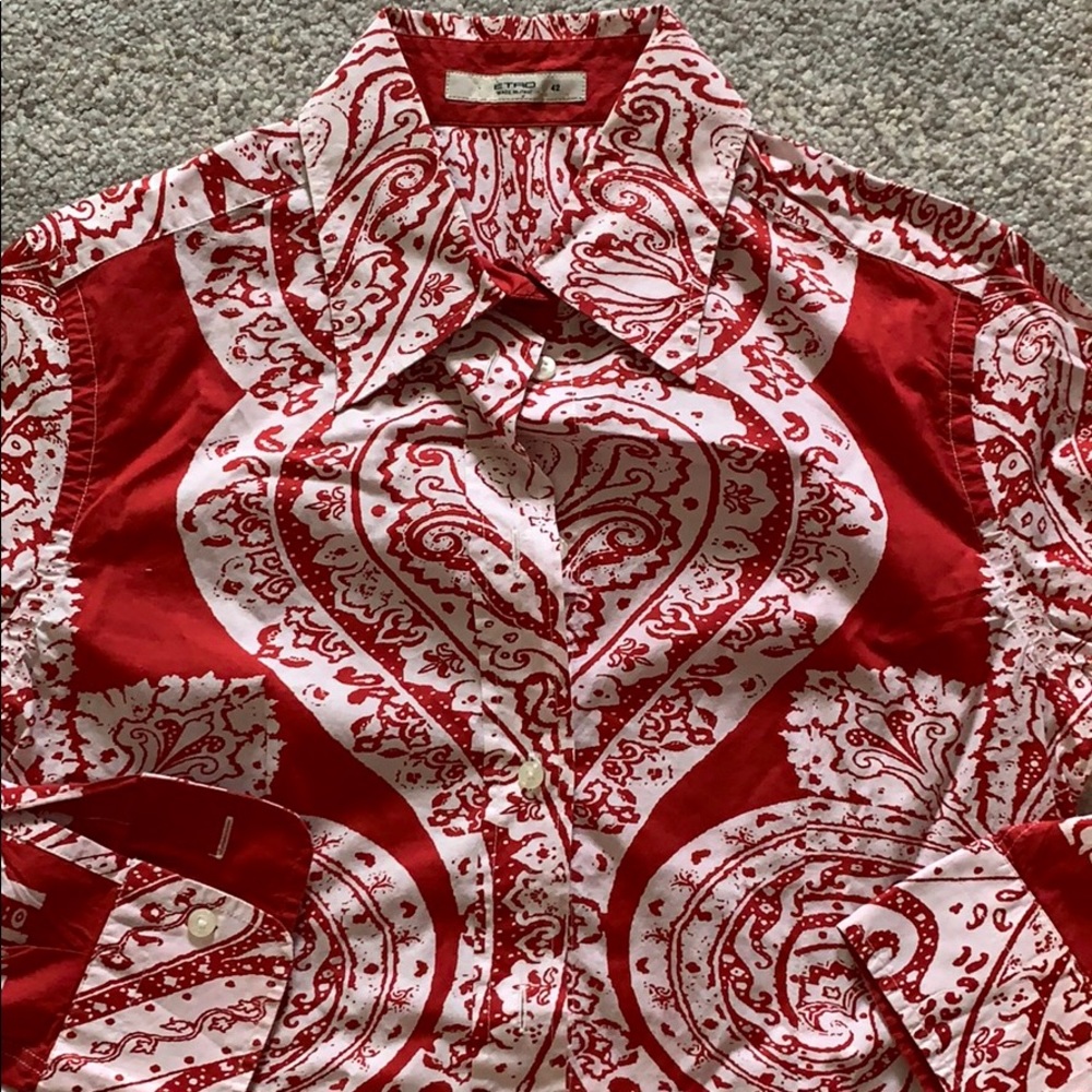 Etro button down shirt (women’s)